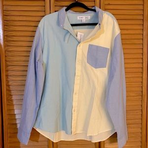 Men’s Old Navy Built-in Flex Everyday Button-Down Shirt, Size XL